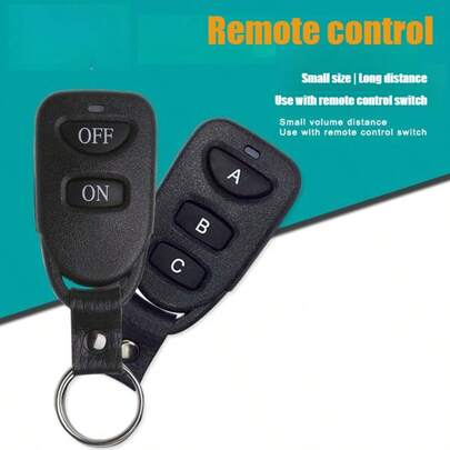 جهاز تحكم عن بعد لاسلكي بتردد 433 ميجاهرتز، جهاز تحكم عن بعد لبوابة بتردد 433 ميجاهرتز، جهاز تحكم عن بعد لاسلكي بزر واحد أو زرين أو ثلاثة أزرار بسير جلدي، جهاز تحكم في الوصول لبوابة المرآب بتردد 433 ميجاهرتز