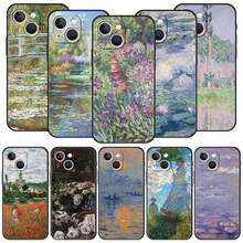Claude  Impressionism Painter compatible with  11 12 13 15 16 14 Pro Max Phone Case X XR XS 7 8 Plus SE Luxury Cover Funda, Cover compatible with funda  17 pro max, funda  17 pro, funda  17, funda  16, funda  16 pro max, funda  15 - a2 - Ver 5