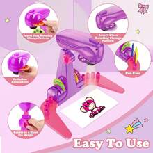 Kids Paint-By-Number Kits - 紫色 - 查看 4