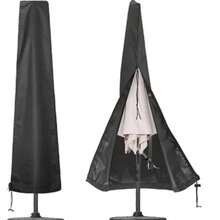 1pc Outdoor Patio Garden Sunshade Cover, Waterproof Banana Umbrella Cover