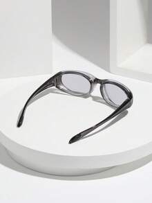 Oval Sporty Futuristic Y2K Style Fashion Glasses, Fashion Versatile Casual PC (Polycarbonate) Fashion Glasses, All Season