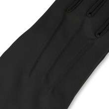 Isotoner Women's Spandex Cold Weather Stretch Gloves With Warm Fleece Lining - 黑色 - 查看 3