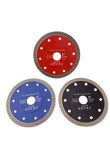 Tile Cutting, Vitrified Tile Cutting, Angle Grinder, Marble Processing Machine, Stone Processing, Tile Adjustment, Decoration, Tile Laying, Saw Blades, Marble Saw Blades, Sintered Diamond Saw Blades, Mesh Saw Blades - Multicolor - View 7