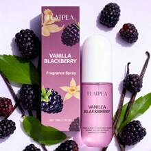 1 Bottle 50ml Vanilla Scented Mist, Body & Hair Fragrance Spray, Compact & Portable For On-The-Go Freshness, Unisex Scent Suitable For All Occasions - Vanilla Blackberry Spray - View 5