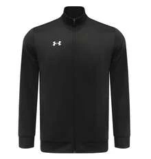 Under Armour 男裝新款運動透氣跑步防風立領夾克 - 黑色 - 查看 3