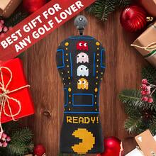 Black Golf Club Headcover - High Quality Golf Accessory | Perfect For Young Golf Enthusiasts - Black - View 7