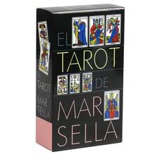 马赛塔罗牌（EL TAROT MARSELLA），一套78张塔罗牌的西班牙版本，适合初学者和爱好者。它可用于占卜和预测、精神之旅和命运探索，也是万圣节、圣诞节和生日的理想礼物。 - 彩色 - 查看 4