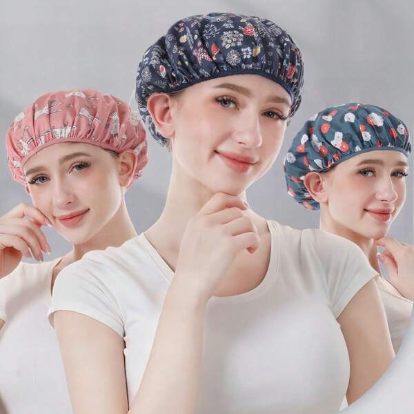 1 pieza Gorro de chef unisex, accesorio de cocina cómodo y duradero - Gorra elástica a prueba de polvo, adecuado para panaderos y profesionales de cocina - Diseño de una sola pieza de moda, se ajusta a todos los tamaños