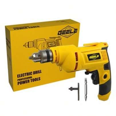 110V Furadeira Parafusadeira De Impacto 850w 3000RPM Com Acessórios GEELE