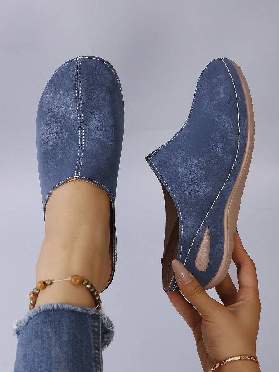 Casual Solid Color Quilted Comfortable Home Wear, Spring/Summer/Autumn