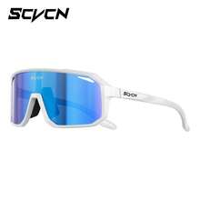 SCVCN Cycling Glasses, Mountain Bike, Road Bike, Racing Gear, Unisex Outdoor Sports Glasses, Cycling, Hiking, Driving, Golf Accessories, Travel, Camping Glasses, Street Photography, Decorative Glasses - 彩色 - 查看 8