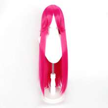 Karida 角色扮演假发短款合成假发，带刘海，14 英寸通用角色扮演假发，适用于合成头发，尖刺分层直发，男士化装舞会假发，无胶耐热纤维头发，高密度自然外观角色扮演假发