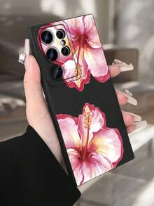 Cute Floral Pattern Phone Case, Shockproof, Slim-Fit, Flexible Design, Fashionable Phone Accessory For Teens And Women, Lightweight, Durable, Scratch-Resistant, Summery Vibe, Compatible With Samsung Galaxy S25Ultra/S25Plus/S25EDGE/S25/S24Ultra/S24/S23Ultra/S23/S22Ultra/S22 Case - 白色 - 查看 8