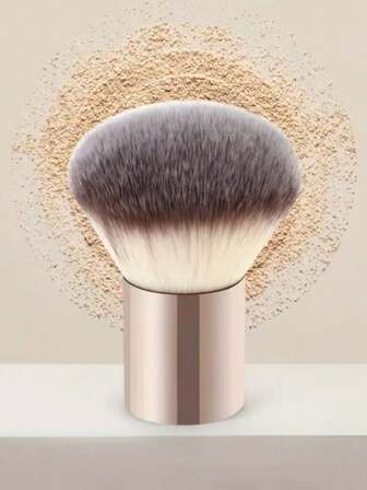 Stor puderpuff, svampborste, löspuderborste, bärbara sminkverktyg