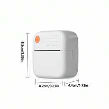 Mini Printer, Portable Thermal Inkless Printer, Suitable For Text, Notes, Photos, Course Labels, Tasks - Multicolor - View 4