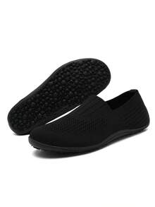 Women's Casual Barefoot Shoes Lightweight Yoga Fitness Tennis Shoes Minimalist Sneakers Flat Bottomed Walking Shoes All_Black