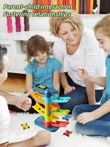 12 piezas Juego de Coches de Carreras en Miniatura con Rampa, Adecuado para Niños de 3-4 Años, 5-6 Años, También es un Gran Regalo para Niños y Niñas de 18 Meses+, Coches de Carreras F1, Juguetes para Niños, Juguetes para Bebés, Regalo de Navidad - Carro de orugas - Ver 5