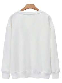 2025Women's Oversized "Yes I'm Cold" Sweater - White With Black Lettering & Me 24:7 Bible Verse Print (Matthew 24:7) - Casual Round Neck Long Sleeve Pullover For Spring/Fall Layering, Christian Faith Pparel, Fall Clothes For Women, Fall Sweaters For Women, Womens Clothes, Long Sleeve Tops For Women, Womens Fall Clothes, Winter Tops For Women, Womens Sweatshirts, Fall Fits For Women, Fall Sweaters Women, Autumn Clothes Women, Womens Jumpers And Sweaters, Fall Clothes Women,Soft And Breathable