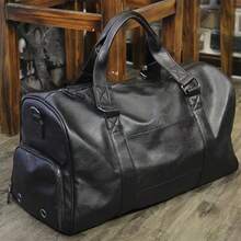 Men's business travel travel luggage commuter full cowhide travel bag sports fitness bag portable fashion