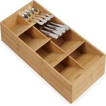 Joseph Joseph DrawerStore Compact Knife Organizer, Holds Up To 9 Knives, Kitchen Organization &Amp; Drawer Storage, Bamboo - ColorB - 查看 1