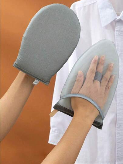 Anti-Scald Steaming Gloves - 600°F Heat Resistant Mitts For Garment Steamers, Professional Grade Ironing Hand Protectors With Non-Slip Grip, Perfect For Laundry/Dry Cleaning/Tailoring, Ideal Gift For Cleaners/Designers/Brides,Perfect Christmas Gift For Mother