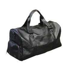 Men's business travel travel luggage commuter full cowhide travel bag sports fitness bag portable fashion