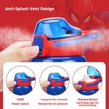 1pc 500ml Stainless Steel Insulated Tumbler, Leak-Proof, With Straw Or Direct Drinking, Large Capacity, Portable For Home Or Travel