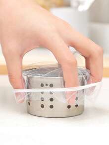 100/200pcs Sink Strainer, Kitchen Sink Filter Mesh Bags, Collect Food Residue, Prevent Drain Clogging - Multicolor - View 10