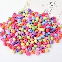 24 colores de cuentas de resina con diseño minimalista y lindo en color macarrón para hacer joyas DIY como collares, pulseras y manualidades - Colores de macarrones - Ver 11