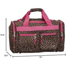 Rockland Duffel Bag(19" Duffel Pink Leopard) - Tipo 10 - Ver 4