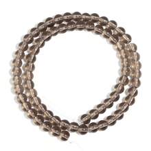 1pc Brown Round Glass Beads, Assorted Sizes 4/6/8/10/12mm, Fashion Casual Retro Autumn/Winter, Jewelry Making DIY Craft Supplies, Suitable For Holiday Decoration, Bracelets, Necklaces, Accessories, Keychains, Pendants - Brown - View 11