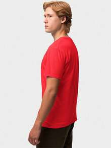 Men T-Shirts - 紅色 - 查看 5