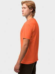 Men T-Shirts - 橘色 - 查看 3