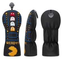 Black Golf Club Headcover - High Quality Golf Accessory | Perfect For Young Golf Enthusiasts - Black - View 4