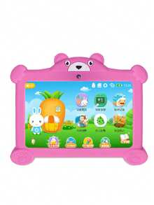 Tableta infantil de 7 pulgadas con tableta infantil IWAWA Android 10, máquina tutora inteligente de aprendizaje - Rosa - Ver 2