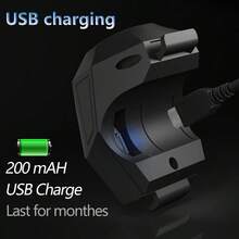 جرس كهربائي للدراجة بصوت عالي 120 ديسيبل، إنذار مضاد للسرقة، قابل للشحن عبر USB، مع وظيفة التنبيه، إكسسوار للدراجة - جرس + إنذار - مشاهدة 7