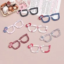 2 pezzi/5 pezzi/7 pezzi Carinissimi magneti per frigorifero in resina con fiocco, per superfici metalliche - Adesivi in resina dal forte potere di tenuta per decorazione di cucina e ufficio, idea regalo unica