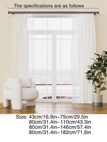 Thickened Single Curtain Rod, Nordic Style Curtain Track, Modern Industrial Design - Multicolor - View 8