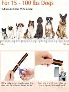 Pet Bark Collars - 黑色 - 查看 3