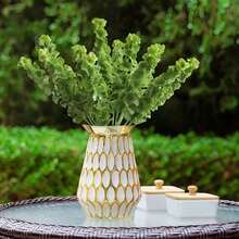 4 Pcs Simulated Shell Leaf Artificial Flower Bell Grass Flower Bells Of Ireland Arrangement Home Office Arrangements Indoor Outdoor Decoration - Màu xanh lá - Xem 2