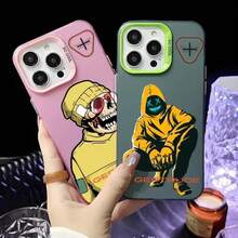 Custodia per telefono colorata e alla moda G-Gertrude, compatibile con 16, 15, 14, 13, 12, 11, Mini, Pro, Max, X, XR, XS MAX, 8, 7 Plus, con retro opaco, compatibile anche con i modelli 17, 17 Pro e 17 Pro Max