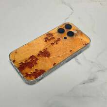 Custodia per telefono in stile industriale retrò con effetto arrugginito, compatibile con 16, 15, 14, 13, 12, 11 Plus, Pro, Max, XR, XS, Plus, E, SE4, Mini, con scatola trasparente. Compatibile anche con custodie per iPhone 17, 17 Pro e 17 Pro Max.