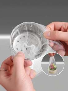 100/200pcs Sink Strainer, Kitchen Sink Filter Mesh Bags, Collect Food Residue, Prevent Drain Clogging - Multicolor - View 6