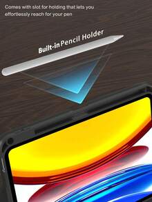 适用于 iPad 的旋转保护键盘套，兼容 iPad 第十代，采用 PU 皮革材质，适用于 iPad 10.2 英寸、9/8/7 英寸、Air 3/10.5 英寸、Pro 11 英寸（2018/2020/2021/2022 年款），配备亚克力背板和 Apple Pencil 插槽，适用于 iPad (A16) 11 英寸第十一代（2025 年款），支持 3 档角度调节，兼容 iPad Air 4/5/11 英寸 (M2) 2024 年款/(M3) 2025 年款，内置 150mAh 电池 - 黑色 - 黑色 - 查看 12