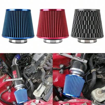76mm High Flow Air Filter Mushroom Head Replacement Filter, Exhaust Gas Filtration