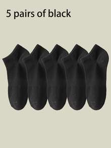 5/6/10/15/20 par męskich białych skarpetek do kostki, odprowadzających wilgoć i oddychających, do tenisa, badmintona, biegania i koszykówki