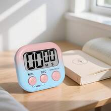 Cronómetro de 10 en 1 con degradado de color, herramienta de gestión del tiempo para oficina, estudio, cocina, regalo de Halloween (Baterías no incluidas)