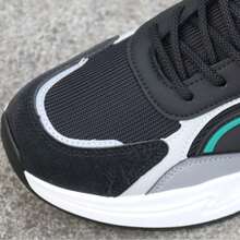 Men's Breathable Non-Slip Sports Shoes, Fashionable Casual Sneakers, Soft Sole, Odor-Resistant, Durable, Suitable For Outdoor Travel