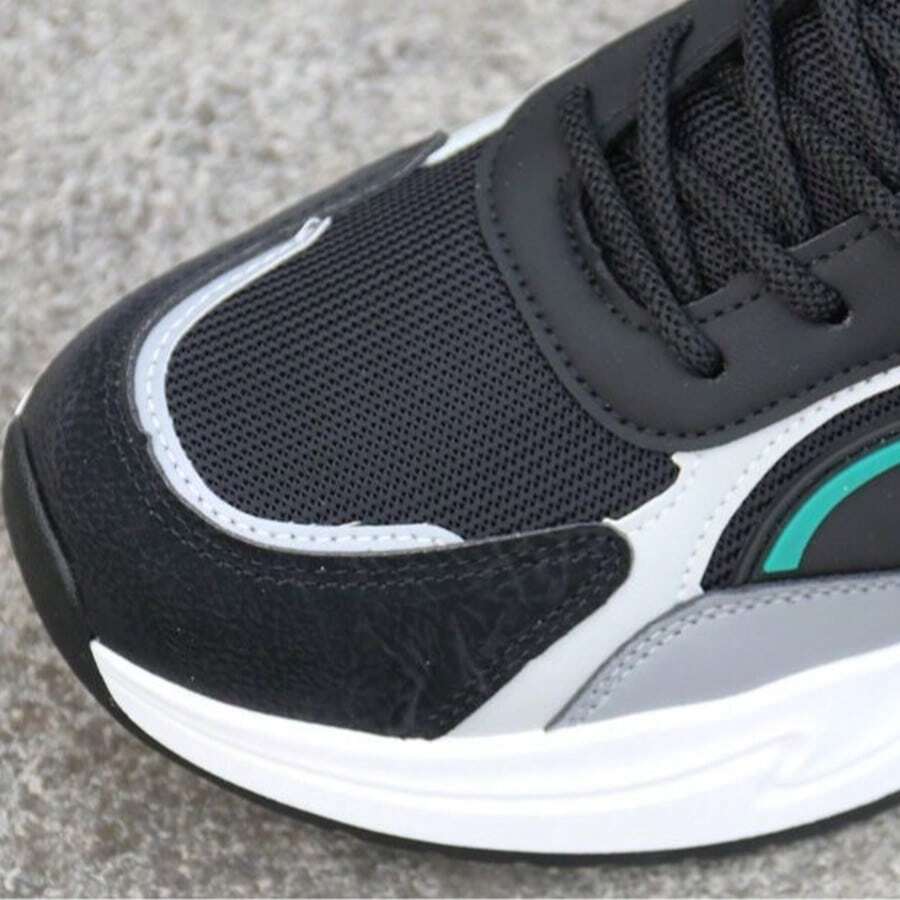 Men's Breathable Non-Slip Sports Shoes, Fashionable Casual Sneakers, Soft Sole, Odor-Resistant, Durable, Suitable For Outdoor Travel