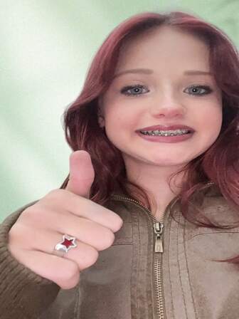 1 st. trendig personlig oljedroppering med fem uddar och stjärna